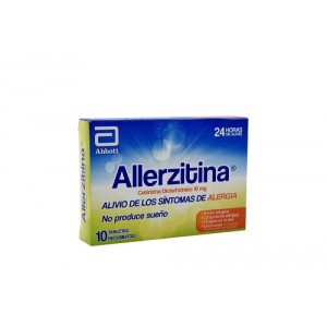 Allerzitina 10 Mg Caja X 10 Tabletas 