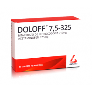 Doloff 7.5/ 325 Mg Caja X 30 Tabletas 