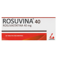 rosuvina 40 mg x 30 tabletas recubiertas