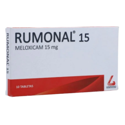 rumonal 15 mg x 10 tabletas