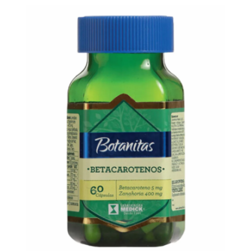 betacaroteno frasco x 60 tabletas