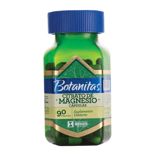 Citrato de Magnesio Frasco X 90 Cápsulas 