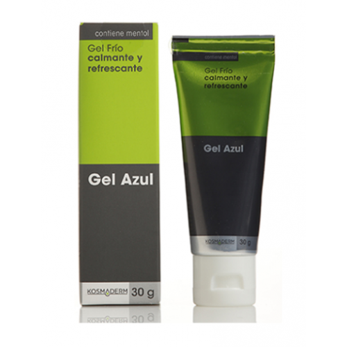 Gel Azul Refrescante y Calmante Tubo X 30 Gramos 