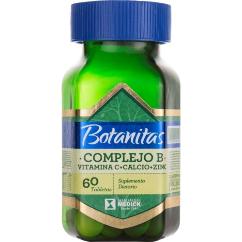 Complejo-B Suplemento Dietario Frasco X 60 Tabletas 