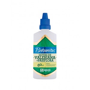 Gotas de Valeriana+Pasiflora Frasco X 60 Ml 