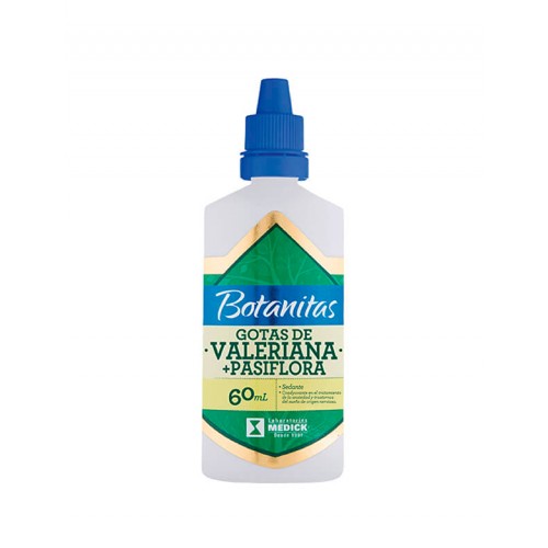 Gotas de Valeriana+Pasiflora Frasco X 60 Ml 