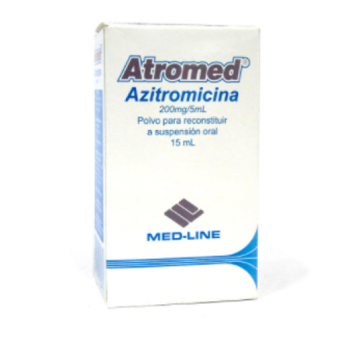 Atromed 200 Mg/ 5 Ml polvo para reconstruir a solución oral Frasco X 15 Ml 