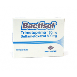 Bactisol 160 Mg/ 800 Mg Caja X 10 Tabletas 