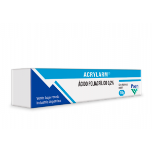 Acrylarm 0.2%  gel oftalmico esteril Tubo X 10 Gramos 