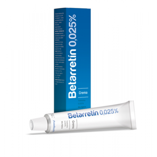 Betarretín 0.025% crema Tubo X 30 Gramos 