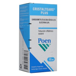 Cristaltears Plus  0.5% / 0.9% Frasco X 10 Ml  