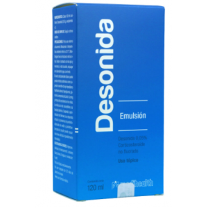 Desonida Emulsión 0.05% Frasco X 120 Ml 