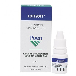 Lotesoft  0.5% suspensión Oftálmica Estéril Frasco X 5 Ml 
