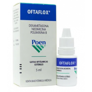 Oftaflox Gotas Oftálmicas Estériles Frasco X 5 Ml