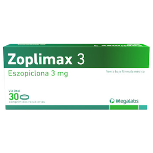 zoplimax 3 mg x 30 tabletas