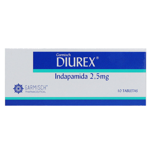 diurex 2.5 mg caja x 10 tabletas