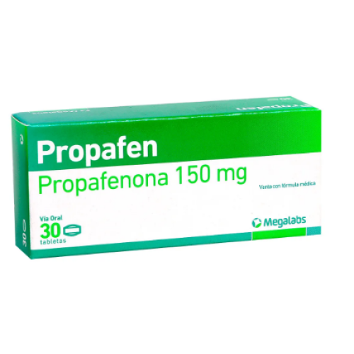 propafen 150 mg caja x 30 tabletas