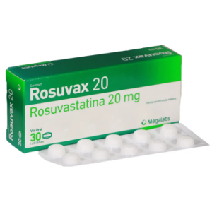 rosuvax 20 mg x 30 tabletas