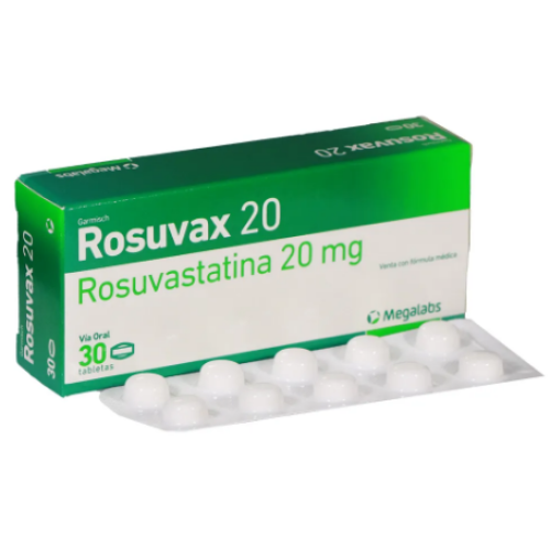 rosuvax 20 mg x 30 tabletas