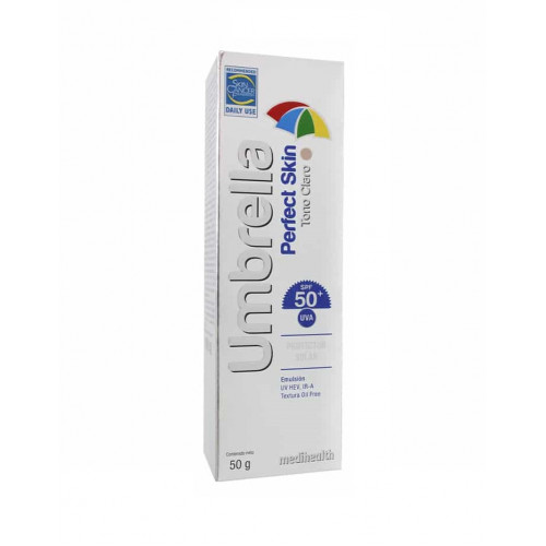 Umbrella Perfect Skin Tono Claro SPF 50 Tubo X 50 Gramos