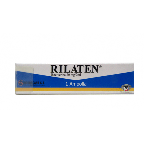 Rilaten 20 Mg/ 2 Ml Caja X 1 Ampolla 