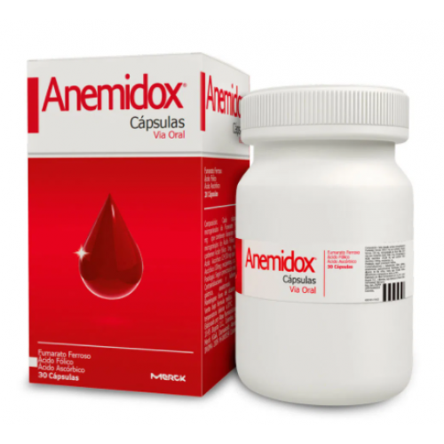 Anemidox Frasco X 30 Cápsulas 