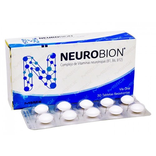 Neurobion Complejo de vitaminas neurotropas Caja X 30 tabletas 