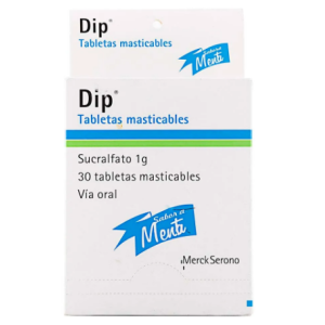 dip menta masticable x 30 tabletas