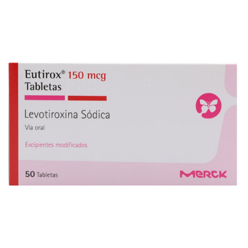 eutirox 150 mcg x 50 tabletas