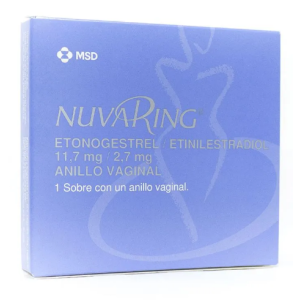 nuvaring vaginal x 1 anillo