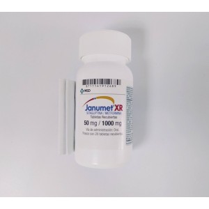 Janumet XR 50 Mg/ 1000 Mg Frasco X 28 Tabletas 
