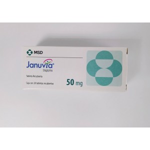 Januvia 50 Mg Caja X 28 Tabletas