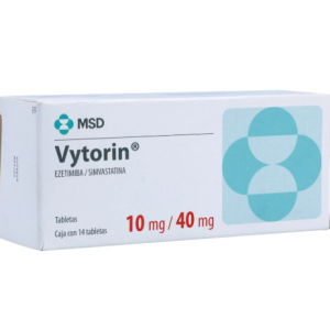 vytorin 10 / 40 mg x 14 tabletas