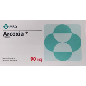 Arcoxia 90 Mg Caja X 14 tabletas