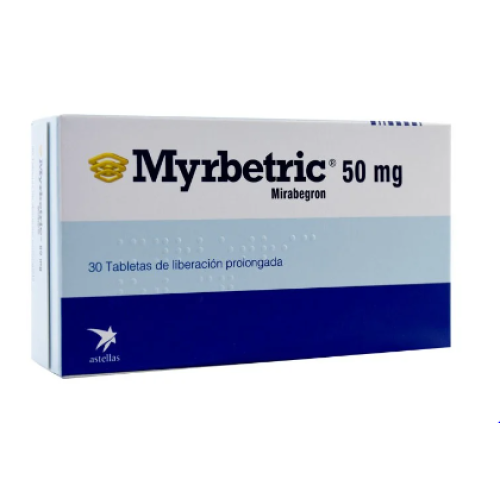 Myrbetric 50 Mg Caja X 30 Tabletas 