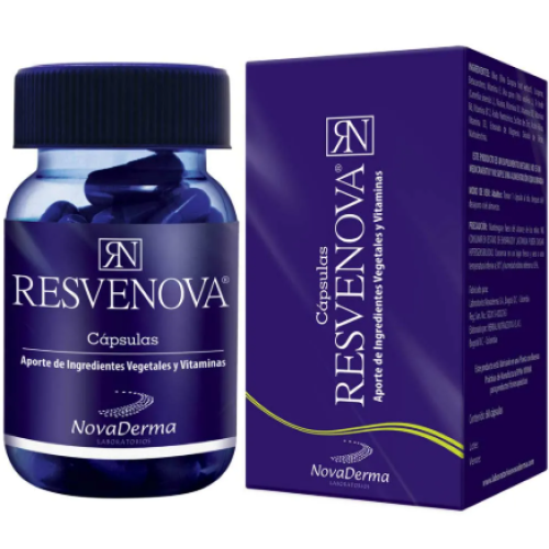 Novaderma Resvenova Frasco x 60 cápsulas