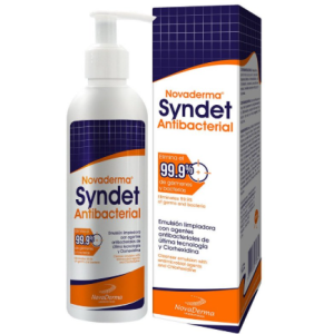 Novaderma syndet Antibacterial Emulsión limpiadora Frasco X 240 Gramos 