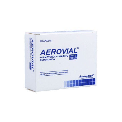 Aerovial 6 Mcg/200 Mcg Sin Inhalador Caja X 30 Cápsulas