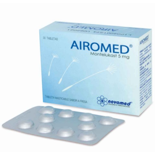 airomed 5 mg x 30 tabletas masticables