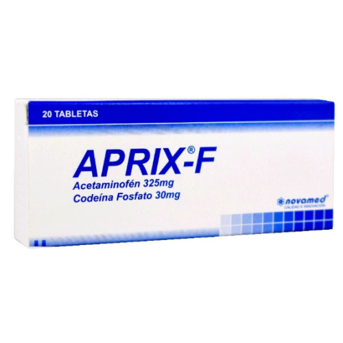 aprix - F 325/30 mg x 20 tabletas