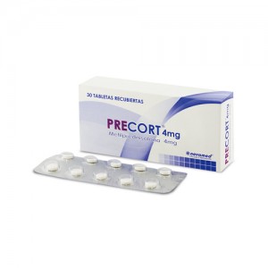 Precort 4 Mg Caja X 30 Tabletas 