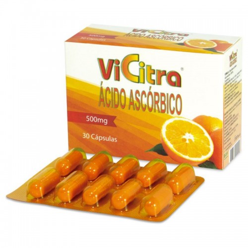 Vicitra 500 Mg Caja X 30 Cápsulas 