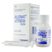 Alenat azitromicina polvo suspensión Frasco x 15 ml