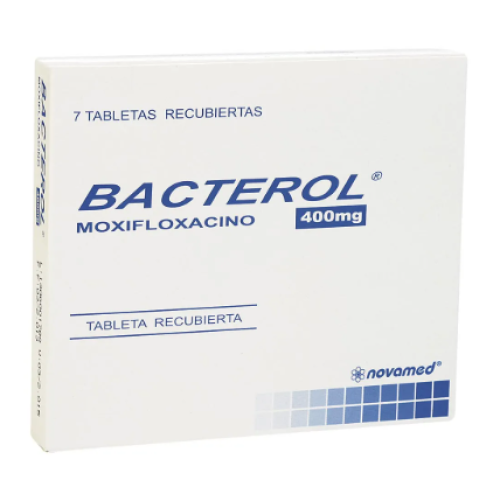 bacterol 400 mg x 7 tabletas