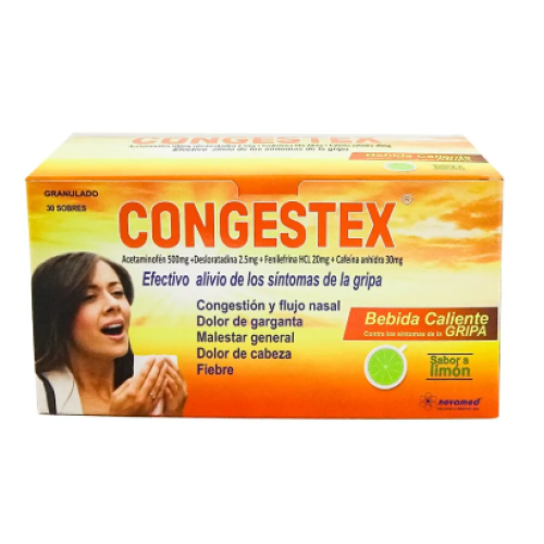 congestex granulado x 30 sobres