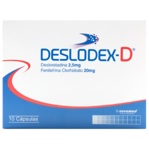 deslodex-d x 10 capsulas
