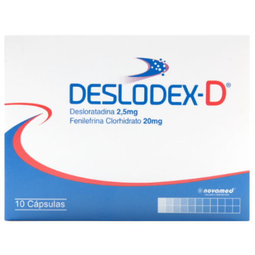 deslodex-d x 10 capsulas