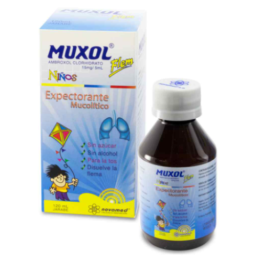 muxol flem niños x 120 ml