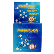 naproflash 250 mg x 36 capsulas
