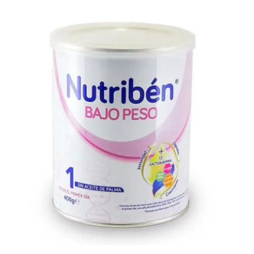 nutriben rn bajo peso x 400 gr